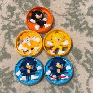 Sonic the Hedgehog McDonald’s Happy Meal Toy Bundle | Stocking Stuffers